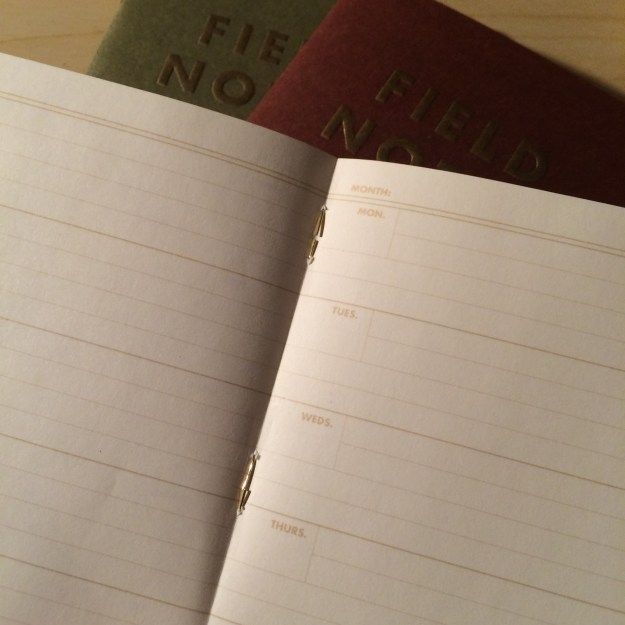 Field Notes Date Book